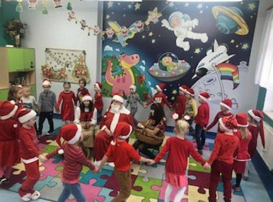 Mikołajki w grupie 0 a