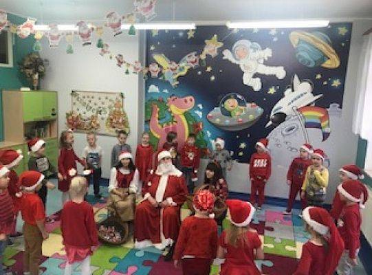 Mikołajki w grupie 0 a