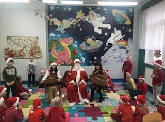 Mikołajki w grupie 0 a