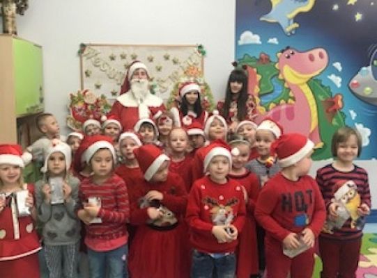 Mikołajki w grupie 0 a