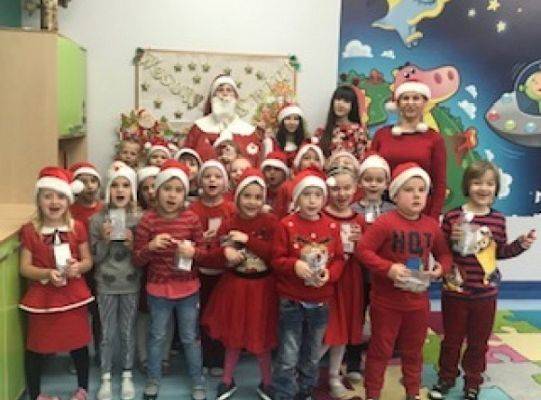 Mikołajki w grupie 0 a