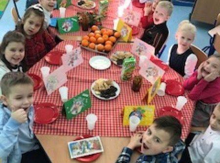 Mikołajki w grupie 0 a