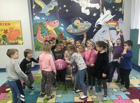 Urodziny Igi z grupy 0 A