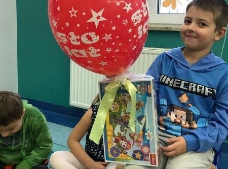 Urodziny Marcina z grupy 0 A