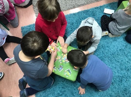 Baśniowo - bajkowe przygody grupy 0 A