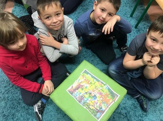 Baśniowo - bajkowe przygody grupy 0 A