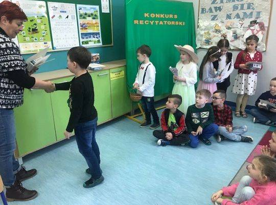 Eliminacje do Powiatowego Konkursu Recytatorskiego