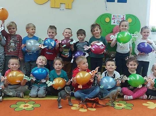 Zajęcia z dinozaurem