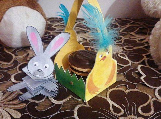 MALI ARTYŚCI: motylki i zajączki / praca zdalna