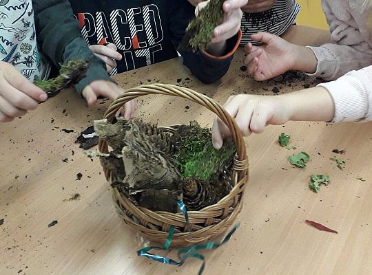 TROCHĘ SZYSZEK, TRAWY, SŁOMEK...BĘDZIE DOMEK DLA BIEDRONEK