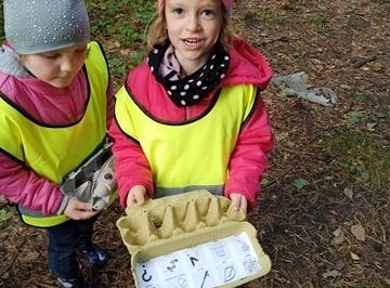 W poszukiwaniu skarbów lasu...