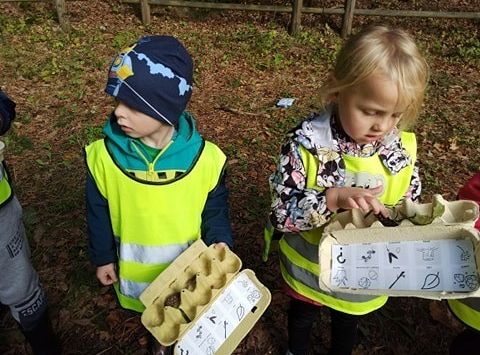 W poszukiwaniu skarbów lasu...