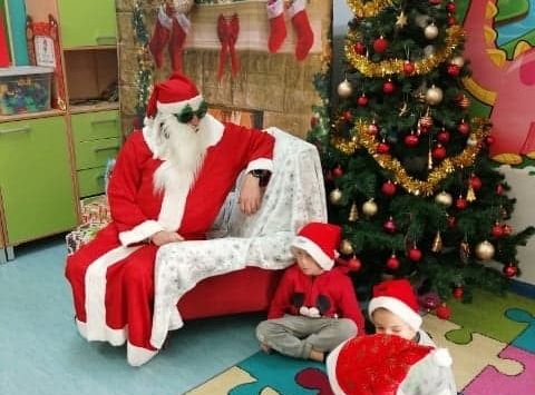 DZIŚ  ODWIEDZIŁ NAS MIKOŁAJ