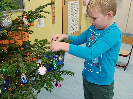 Pracowity grudzień w grupie starszaków...