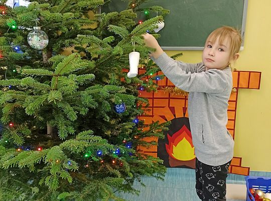 Pracowity grudzień w grupie starszaków...