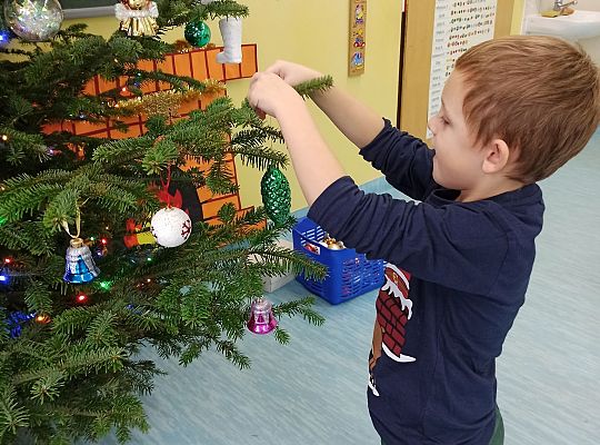 Pracowity grudzień w grupie starszaków...