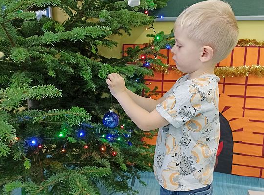 Pracowity grudzień w grupie starszaków...