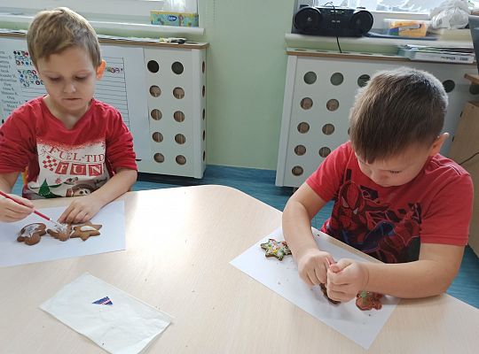 Pracowity grudzień w grupie starszaków...