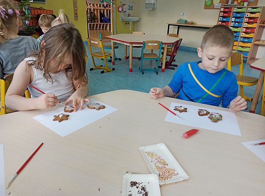 Pracowity grudzień w grupie starszaków...