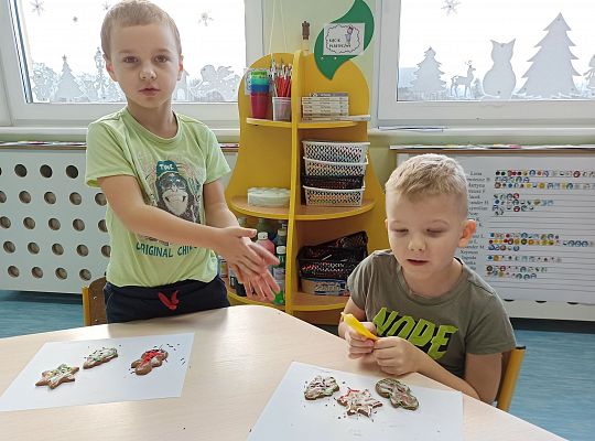 Pracowity grudzień w grupie starszaków...