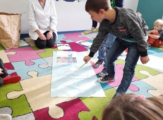 TWORZYMY DROGĘ DO ZDROWIA - SPOTKANIE Z PANIĄ PIELĘGNIARKĄ