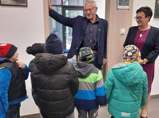 Z wizytą w Urzędzie Gminy