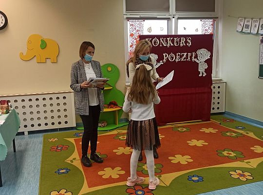 Konkurs recytatorski ,,W magicznym świecie wierszy Jana Brzechwy"