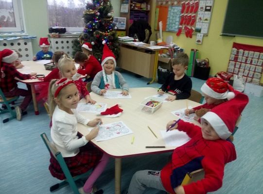 Mikołajki z klasą 7c