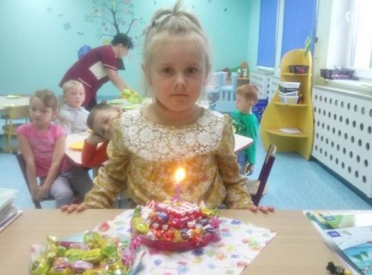 Urodzinki Natana i Ani z grupy 0c