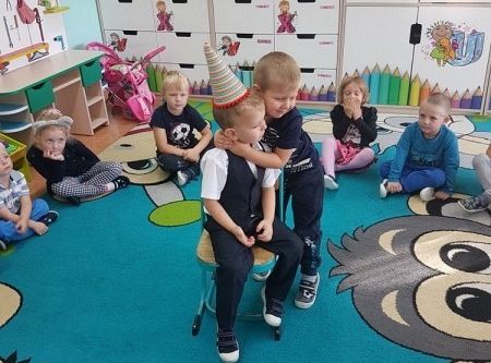 Urodziny Leszka z grupy 0 D