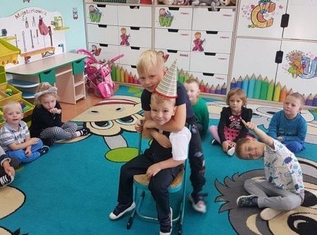 Urodziny Leszka z grupy 0 D