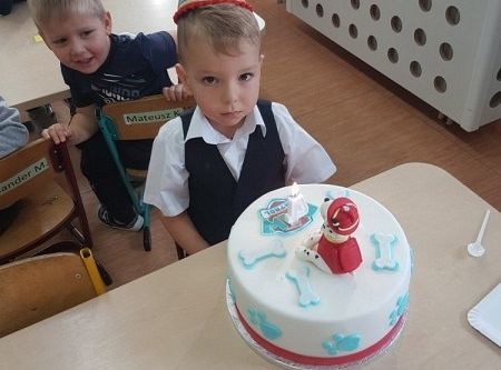 Urodziny Leszka z grupy 0 D