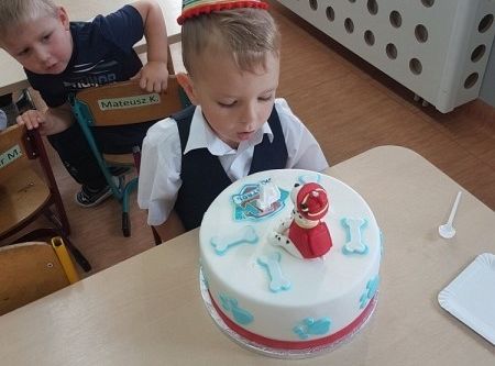 Urodziny Leszka z grupy 0 D