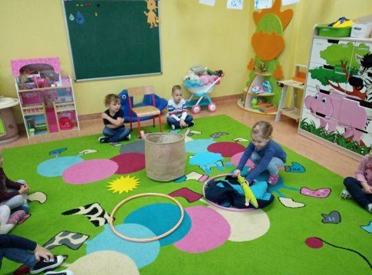 Ubieramy się na jesienny spacer... zajęcia w grupie 0 F