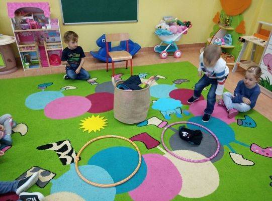 Ubieramy się na jesienny spacer... zajęcia w grupie 0 F