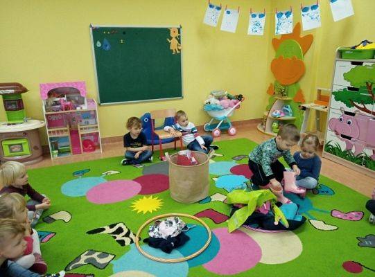 Ubieramy się na jesienny spacer... zajęcia w grupie 0 F