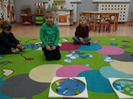 Pada deszczyk kap, kap, kap...zajęcia w grupie 0 F