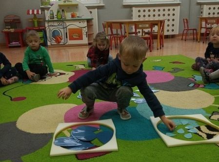 Pada deszczyk kap, kap, kap...zajęcia w grupie 0 F