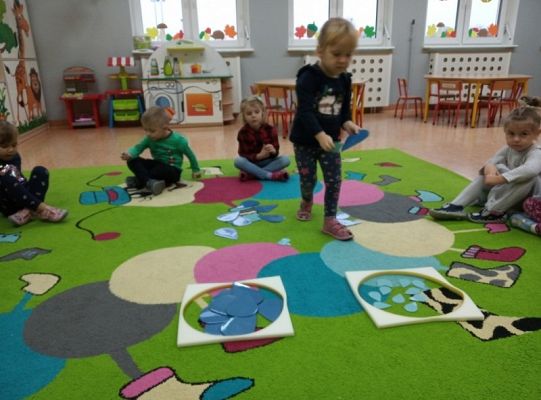 Pada deszczyk kap, kap, kap...zajęcia w grupie 0 F