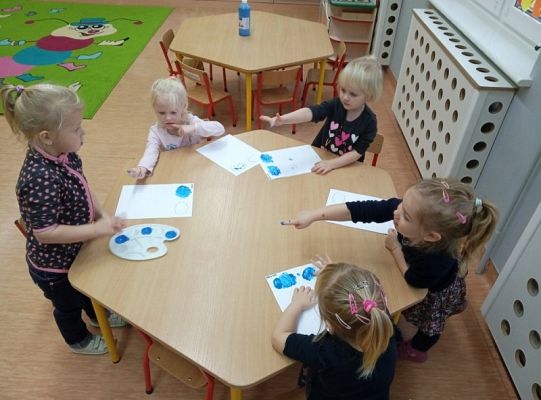 Pada deszczyk kap, kap, kap...zajęcia w grupie 0 F