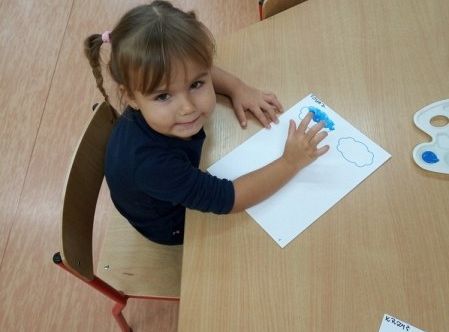 Pada deszczyk kap, kap, kap...zajęcia w grupie 0 F