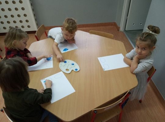 Pada deszczyk kap, kap, kap...zajęcia w grupie 0 F