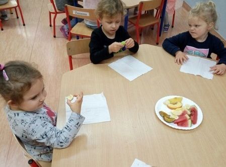 Jesień w sadzie... zajęcia w grupie 0 F