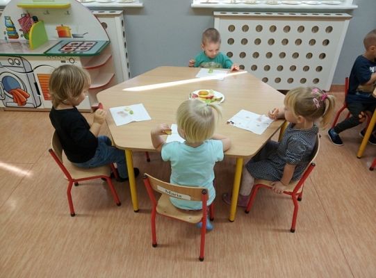 Jesień w sadzie... zajęcia w grupie 0 F