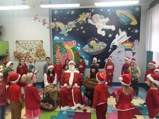 Mikołajki w grupie 0 a