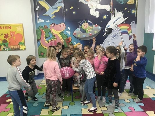 Urodziny Igi z grupy 0 A