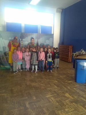 Udział w przedstawieniu "Pan Bzdurka i pani Makulaturka"