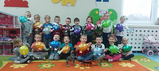 Zajęcia z dinozaurem