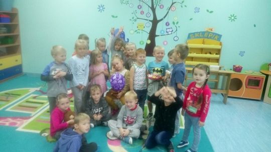 Urodzinki Natana i Ani z grupy 0c