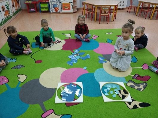 Pada deszczyk kap, kap, kap...zajęcia w grupie 0 F